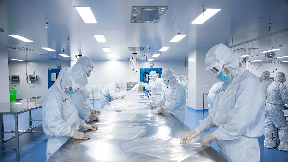 UV-C Germicidal LED Disinfection in Industrial Clean Room